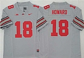 Men's Ohio State Buckeyes #18 Will Howard Gray 2025 F.U.S.E. Limited Stitched Jersey,baseball caps,new era cap wholesale,wholesale hats